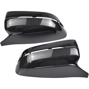 AJHLJ Carbon Fiber Rearview Mirror Cover Side Mirror Caps for BMW 3 4 5 7 8 Series G20 G21 G22 G23 G26 G30 G31 G11 G12 G14 G15 G16 2017-2021 (Carbon Fiber)