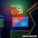 Football Bar Neon Sign Sport Beer Neon Light for Wall Decor Dimmable LED Neon Bar Sign for Man Cave Beer Bar Pub Store Bedroom Restaurant Club Ideal Gift for Football Fans 12.6 * 9.9in