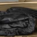 Car Rooftop Cargo Carrier Bag, 15 Cubic Feet Waterproof Heavy Duty 840D Car Roof Bag for All Vehicle with/Without Racks - Anti-Slip Mat, 6 Door Hooks, Storage Bag, 2 Extra Straps, Luggage Lock