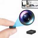 Mini WiFi Camera Security Camera HD 1080P Nanny Cam with Night VisionRemote Viewing for Security with iOS,Android Phone