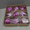 Christmas Ornaments Set 9ct Christmas Tree Decoration Ornament Balls Decor Baubles for Xmas Trees Decor Holiday Party Wedding Decoration