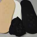 3-9 Pairs No Show Socks Women Nylon Ultra Low Cut Non-Slip Thin Liner Socks Invisible Hidden Socks for Flats