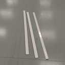 Art3d 10-Pack 47Ft White Ceiling Crown Molding Trim, High Impact Polystyrene Decorative Ceiling Moulding, Installed with Glue200+ bought in past month