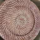 12 Pack 13" Rattan Charger Plate, Dark Brown, Classic