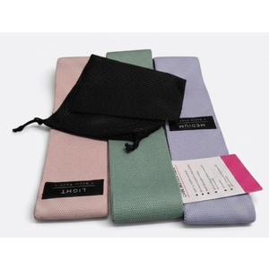 woven fabric resistance 'booty bands', 3 Packs