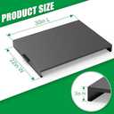 Forestchill Stove Top Cover, Heavy Duty Metal Gas Stove Cover Board with Handle, 30"L x 22"W x 3"H Noodle Board for Cooktop, Gas/Electric Stove, Expanding Kitchen Space & Easy to Clean