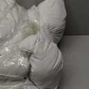 puredown Goose Feathers and Down White Pillows with 100% Soft Cotton Cover, Bed Sleeping Hotel Collection Pillows Set of 2 King Size