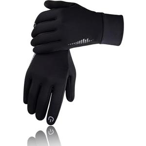 Unisex Winter Gloves,Touchscreen Compatible, Black