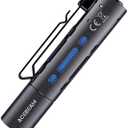 Acebeam Rider RX Rechargeable EDC Flashlight w/Eco Sensa Charging Cable- 650 Lumens - Up to 96 meters throw-Sophisto Grey