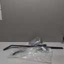 2 Packs Extended Fence Deck Heavy Duty Bird Feeder Hook, 360 Degree Rotary and Length Adjustable Plant Bracket for Bird Feeders Planters Suet Baskets Lanterns Wind Chimes and More