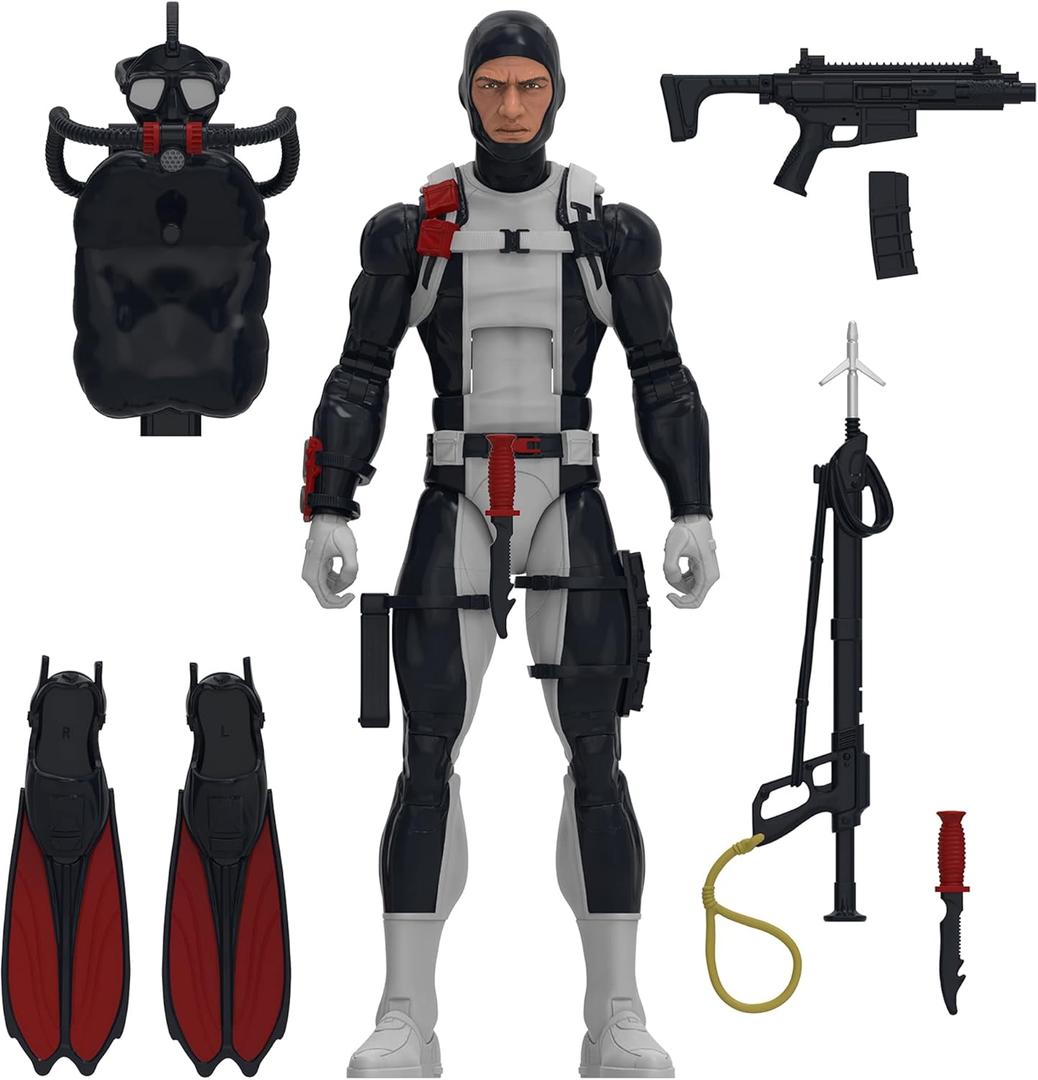 G.I. Joe Classified Series Edward Torpedo Leialoha,Collectible Action Figures,73,6 inch Action Figures for Boys & Girls, with 6 Accessories