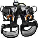 Climbing belts, Thicken Professional Large Size Safety Seat Belts for Tree Climbing, Rescuing Work, Rappelling and Other Outdoor Adventure Activities