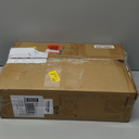 EUREKA ERGONOMIC PC Stand Computer Cart, Height Adjustable Tower Stand 2-Tier Suit for ATX Case Printer, Metal Rolling Cart on Wheels for Gaming Home Office, Walnut