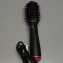 4-in-1 Hair Dryer Brush - Blow Dryer and Styler in One, Hot Air Brush with Oval Barrel for Volumizing, Suitable for All Hair Types,Red Christmas Gifts