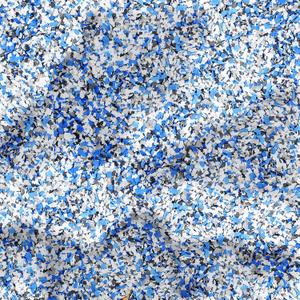 Fabbay 9 Kg/ 20 lb Decorative Color Chips Garage Floor Epoxy Kit Blend Paint Flakes Concrete Floor Coatings for Garage Paint Interior Exterior Walls(Black White Gray Blue)