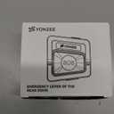 YONZEE Emergency Door Release Handle for Tesla Model Y Juniper 2025-2026, Rear Door Emergency Escape Handle, Interior Safety Pull Accessories, Easy Installation