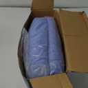 Cooling Comforter Set with Sheets&Pillowcases,Cooling Blanket for Hot Sleeper Cold ice Double Side Blue Bed Set King Size 4pcs(Comforter+Fitted Sheets+2Pillowcases) (King(90*108))