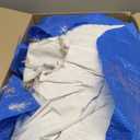 Feather Pillows Queen Size Set of 2 - Goose Down Hotel Bed Pillow for Sleeping, Soft 600 Thread Count Cotton Cover, Fluffy Support Surround Fill Polyester for Side, Back and Stomach Sleepers