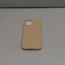 ORNARTO Compatible with iPhone 15 Case 6.1, Slim Liquid Silicone 3 Layers Full Covered Soft Gel Rubber Phone Case, Anti-Scratch Shockproof Protective Cover 6.1 Inch, Khaki Nude