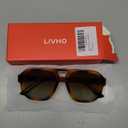 SOJOS Retro Trendy Aviator Polarized Sunglasses Men Women Vintage 70s Square Stylish Frame Sun Glasses SJ2283