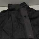 Gozoloma Women's Oversized Fleece Vest Sleeveless Casual Button Down Piecing Fuzzy Sherpa Gilet Jacket with Pockets (Medium, Black)