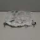 TOPIA HANGER 4 Tier Metal Skirt Hangers for Women, Pants Hanger Space Saving with Adjustable Clips, Gain 70% More Space, Non Slip Grip for Slacks, Trousers, Shorts, Jeans, Towels, Black, 2-Pack, CT20B