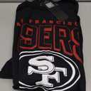 Junk Food Clothing x NFL - Bold Logo - Short Sleeve Fan Shirt for Men and Women - Officially Licensed NFL Apparel (Black)