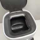 Litter Genie Standard Pail (Silver) | Cat Litter Box Waste Disposal System for Odor Control | Includes 1 Square Refill Bag