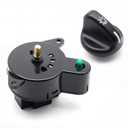 Headlight Switch and Control Knob Set Compatible with 1995-2006 Ford Ranger Sport Trac Mercury Mountaineer Mazda B4000 B2500 B2300, Replacement for 3L5T-11654-BA 1F2066170 F2DZ11666A