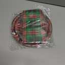 Plaid Christmas Plates and Napkins,Plaid Dinnerware Buffalo plaid Christmas Red and Green Plates and Napkins for Winter christmas Holiday Decorations