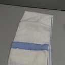 Laura Ashley - Euro Sham, 100% Cotton with Contrast Border, Throw Pillow Cover for Bed or Couch, Oeko-Tex Certified (Mila Blue, 26" x 26")