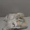 Modern Granny Extra Large Cotton Rope Laundry Hamper 16x22 Inch Dual Secure Woven Handle for Living Room Closet Clothes Blanket Organization