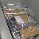 Drive Medical Deluxe Two Button Folding Walker with 5" Wheels