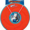 Chuckit! Zipflight Flying Disc Dog Toy, Medium (8.5"), Orange And Blue