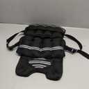 Adjustable Weighted Vest for Women Men, 6-18 LBS Weighted Walking Vest with 8 Ironsand Weights & Reflective Strip, Strength Training Weight Vests for Running GYM Home Workout, Large Zippered Pocket