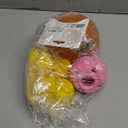 Outward Hound by Planet Dog Snoop Dog Toy  TreatDispenser Puzzle Ball, Interactive Slow Feeder, Medium to Large Dogs, Bouncy & Mint-Infused, Orange, 5"