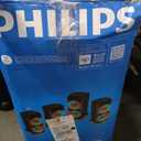Philips TAX5000 Bluetooth Party Speaker - 14 Hours Play Time, Bass+, Full-Speaker LIghtshow, Built-in Carry Handle and Wheels, 200W Max Power, Black