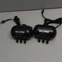 OHLPRO Retractable Backseat Car Charger [2 Pack], 3-in-1 Multi Car Charging Station with USB-C/USB-i/Micro-USB, 15W Fast Charging for iPhone, Samsung, Android, Headrest Mount for Uber Taxi Rideshare