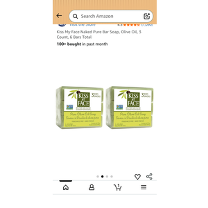 Kiss My Face Liquid Rock Roll-On Deodorant, All Day Protection, Vegan and Cruelty Free, Fragrance Free, 3 Fl Oz, Pack of 6