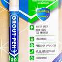 Grout Pen Ivory Tile Paint Marker: Waterproof Grout Paint, Tile Grout Colorant and Sealer Pen - Ivory, Narrow 5mm Tip (7mL)
