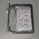 TOPCJ Legal/Letter Size Hanging File Folder Frame,Adjustable Length 16 to 25 inches,Heavy Duty Steel File Cabinet/Drawers Organizer Insert,Hanging Folder Holder for Desktop,12.598" W X 9.45" H,1 Pack