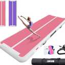 AWSUM 20ft x 3.3ft x 4in Large Air Tumbling Track with Pump for Training