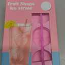 Ice Cube Straw Mold, Pack of 3