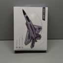 HAWK'S WORK 2 CH RC Airplane, F-22 Plane Ready to Fly, 2.4GHz Remote Control, Easy to Fly RC Glider for Kids & Beginners