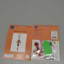GEM KEYCHAIN DIY KIT FINISHED SIZE 2.6"X9.13" PACK OF 2