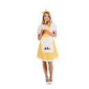 Fun Shack Women
 Goldilocks Costume Childrens Fairytale Three Bears Dress (Large)