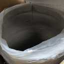 Kante Large Round Tapered Weathered Concrete Planter 23.6" Tall, Outdoor
