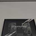 eXtremeRate DIY Full Set Shell Buttons for Nintendo Switch OLED, Black Replacement Back Plate & Kickstand, Custom Housing for Nintendo Switch OLED JoyCon Controller -Controller Not Included