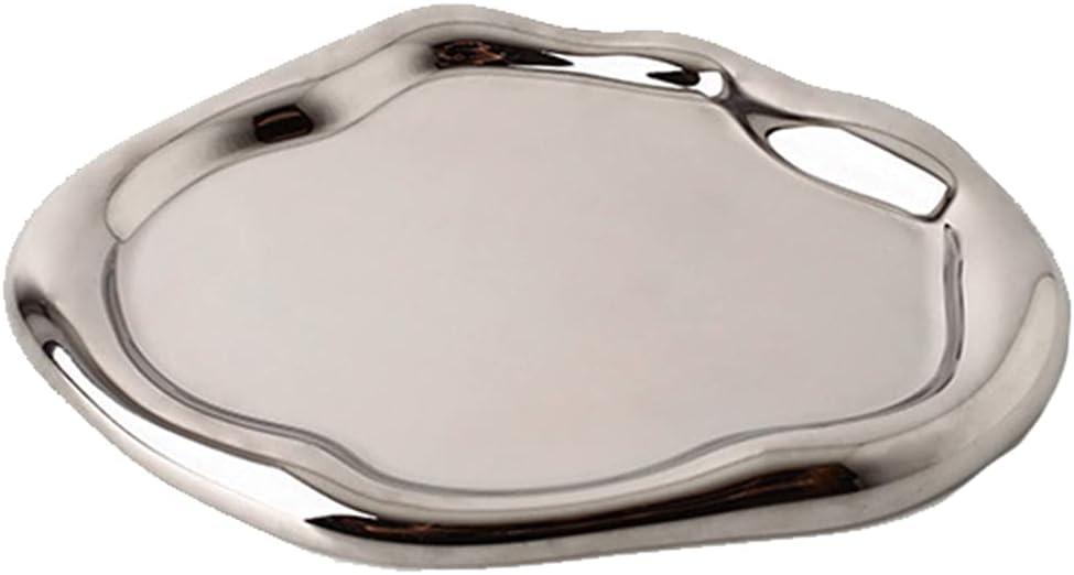 for Creative and Practical Storage Tray Store 4 Types to Choose Provide More Options Can Be Used in Home Dorm Restaurant Decorative Tray Round Home Decor Jewelry Organizing Living Room Modern