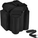 Carrying Case Portable Bag Travelling Case Compatible with Bose S1 Pro+ / S1 Pro Portable Bluetooth Speaker and Microphone (Black)